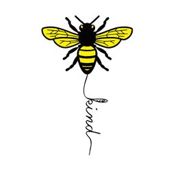 bee kind svg, trending svg, bee svg, animal svg, kindness svg, be kind svg, happy bee svg, handworking svg, bumblebee sv