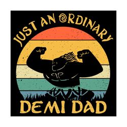 just an ordinary demi dad svg, trending svg, superman svg, superheroine svg, moana svg, moana icon svg, demi dad svg, st