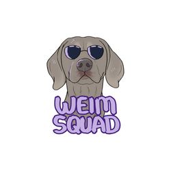 weim squad svg, trending svg, weim squad gift, weim svg, dog svg, funny dog svg, squad dog svg, weim wearing glasses svg