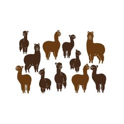 alpaca farm vector bundle svg, trending svg, animal svg, alpaca svg, alpaca bundle svg, cute alpaca svg, alpaca lovers s