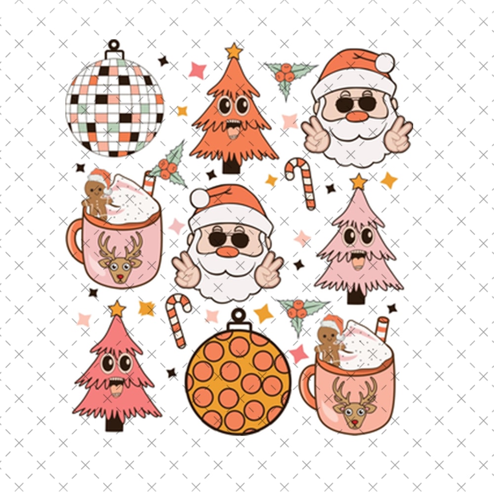 SI031123111-Retro Christmas Santa Peace Hand Design PNG.jpg