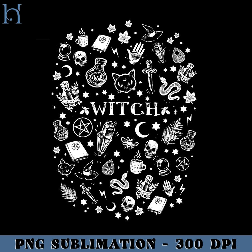 HMU1812231363-WITCH PATTERN 2 Relaxed Fit PNG Download, Xmas PNG.jpg