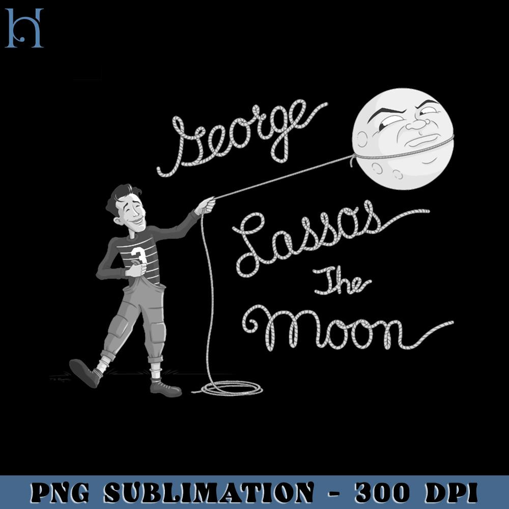 HMU181223774-George Lassos the Moon PNG Download, Xmas PNG.jpg