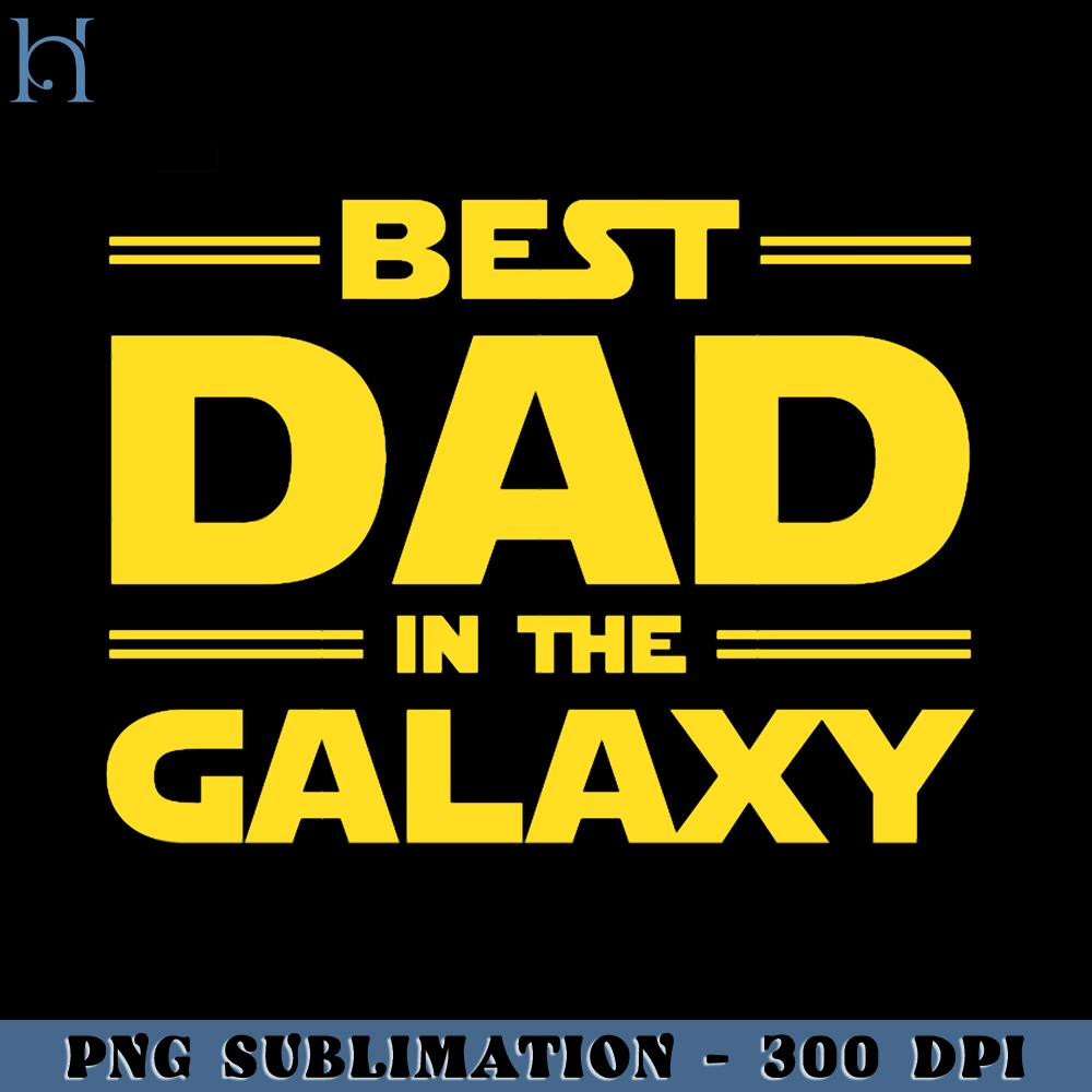 HMU181223483-Best Dad in The Galaxy PNG Download, Xmas PNG.jpg