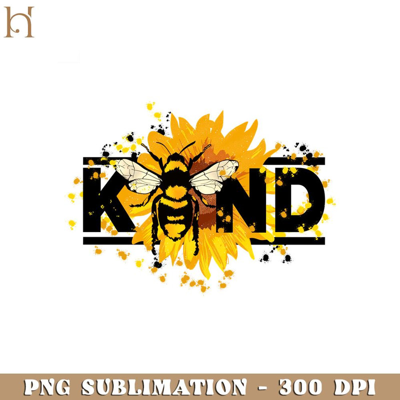 HMU18122318-Bekind, Be And Sunflower Style, Kindness Quotes PNG Sublimation.jpg