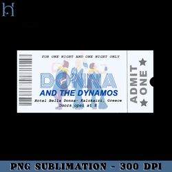 donna and the dynamos mamma mia png download