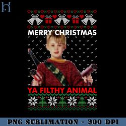 kevin merry christmas ya filthy animal knitted png download