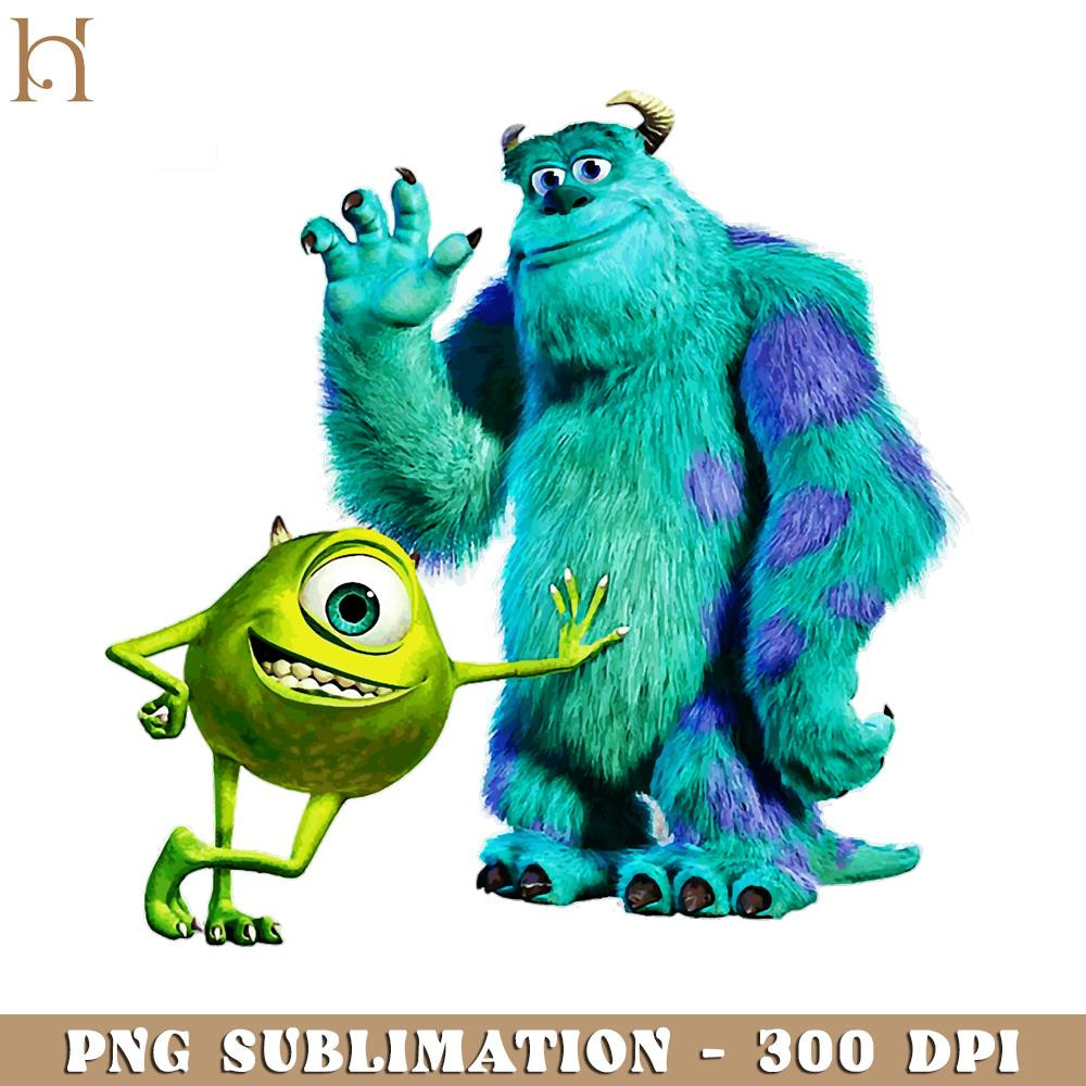 RBB031123758-sully and mike monsters cartoon Funny Movie PNG.jpg