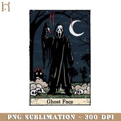 ghost face tarot cardscream movie lets watch scary movies horror anime funnys  funny movie png