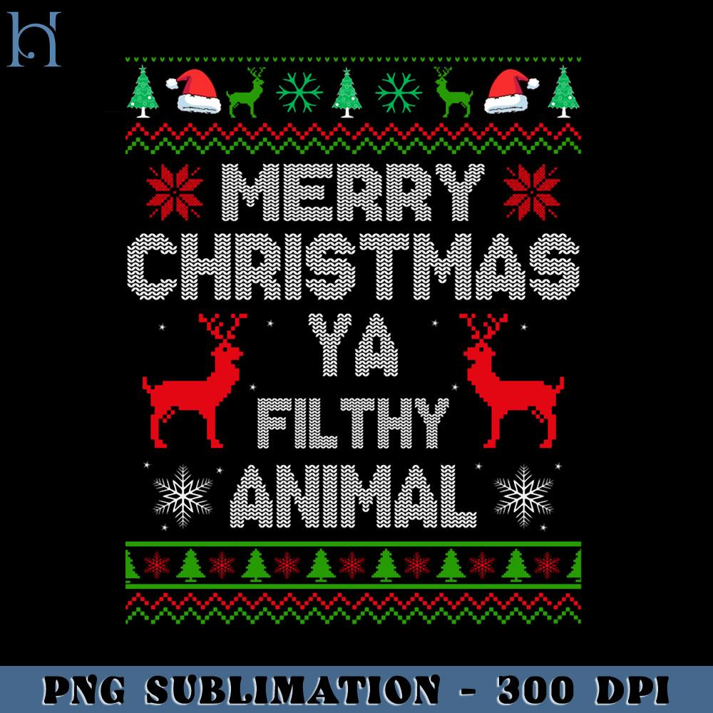 RBB031123530-Merry Christmas Ya Filthy Animal Funny Movie PNG.jpg