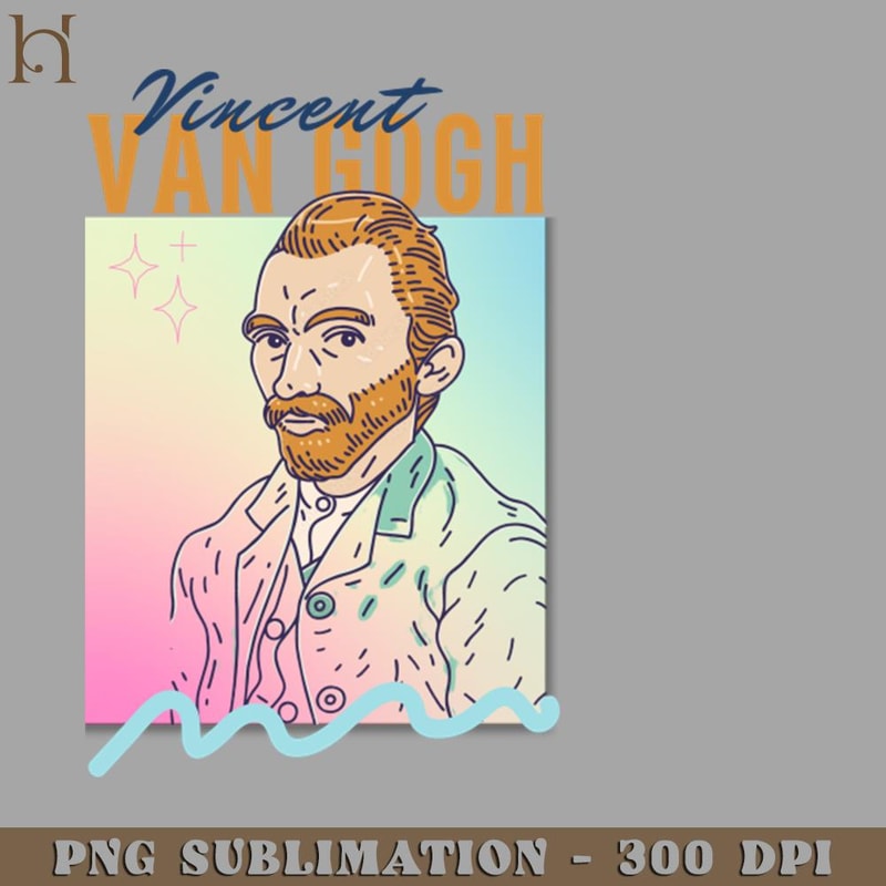 HMU211223116-Vincent Van Gogh Retro fan art design PNG Download.jpg