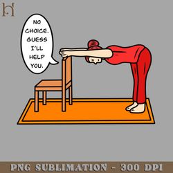 yoga pose down dog on a chair png download