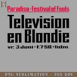 television en blondie amsterdam concert oster 1977 music png download