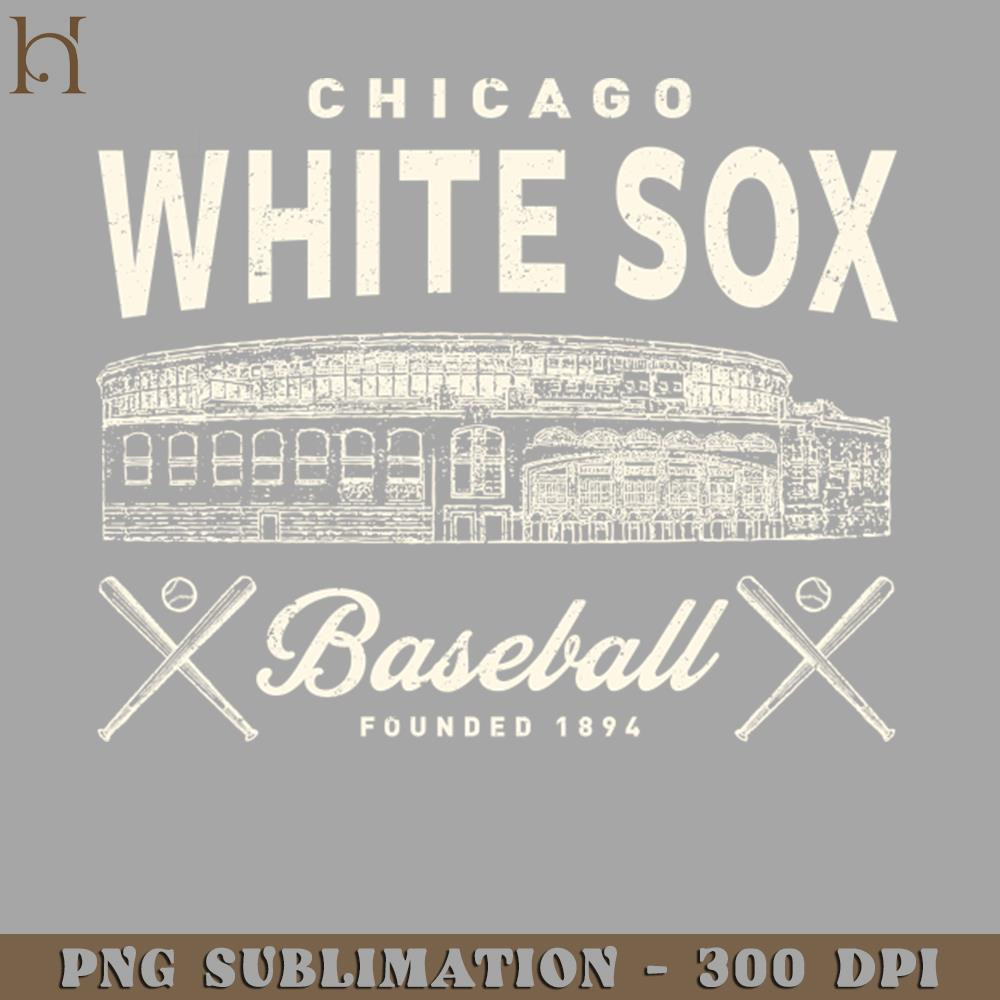 HMU211223249-Vintage Chicago White Sox Comiskey Park by  Buck Tee Originals PNG Download.jpg