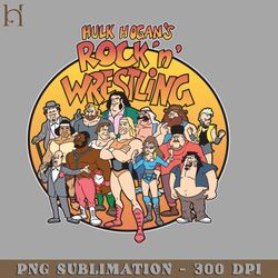 hulk hogans rock n wrestling 3742 png download