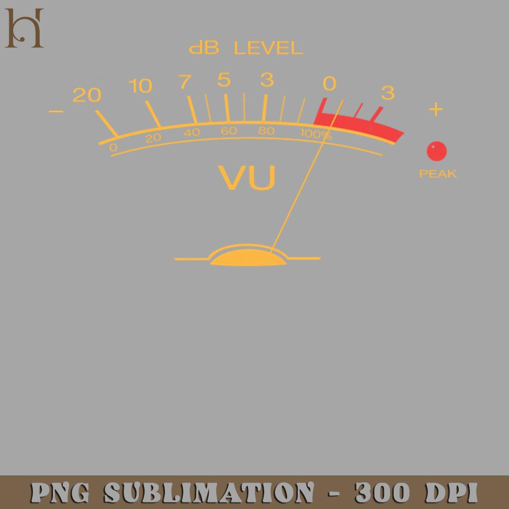 HMB211223996-Volume VU Meter Vintage Audio Engineer Recording Studio ear Head Musician uitar Shirt PNG Download.jpg