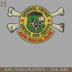 weirdos freaks wackos and creeps antisocial club 1967 png download