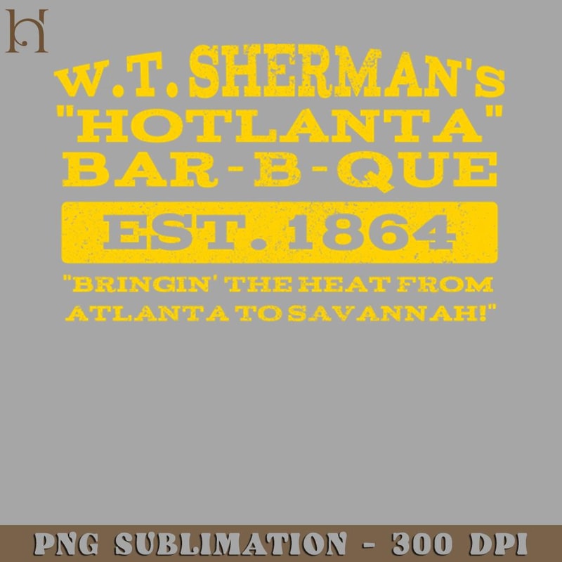 HMC211223459-WT Shermans Hotlanta BarBQue Vintage PNG Download.jpg