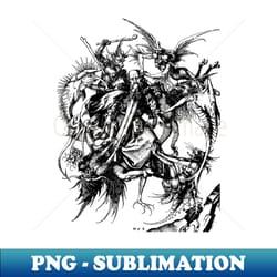 the temptation of st. anthony - medieval monster art - high-resolution png sublimation file - perfect for sublimation art