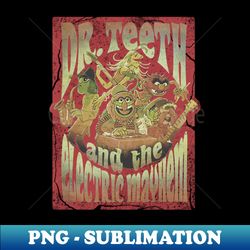 Dr Teeth and The Electric Mayhem - PNG Transparent Sublimation Design - Perfect for Sublimation Mastery
