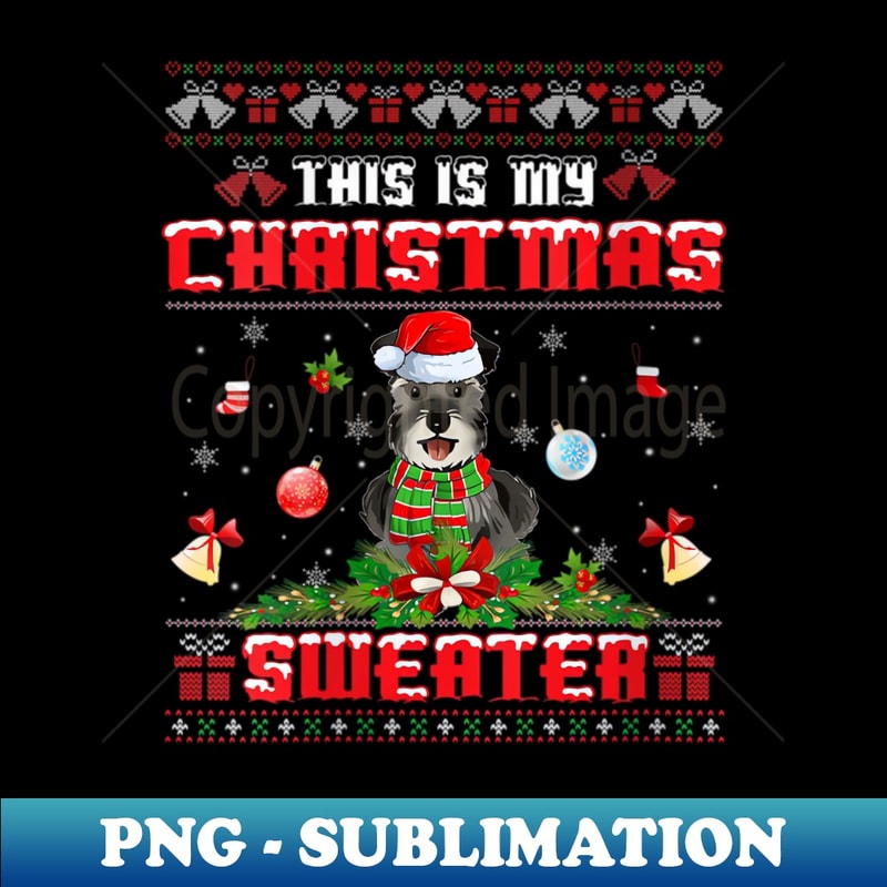 BF-87633_Womens This Is My Christmas Sweater Santa Schnauzer Dog Ugly Xmas 7503.jpg