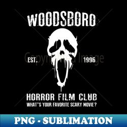 Woodsboro - PNG Transparent Digital Download File for Sublimation - Vibrant and Eye-Catching Typography