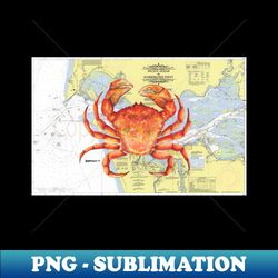 Crab Chart - Elegant Sublimation PNG Download - Revolutionize Your Designs