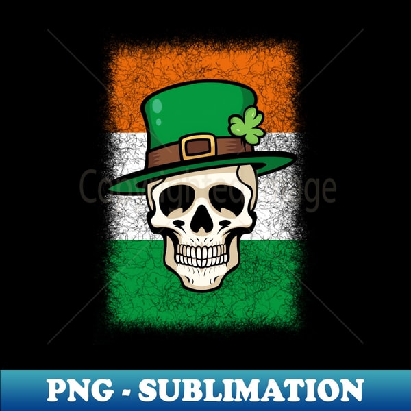 LY-43530_Irish Skull Ireland Flag 6744.jpg