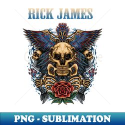 RICK AND THE JAMES BAND - Signature Sublimation PNG File - Boost Your Success with this Inspirational PNG Download