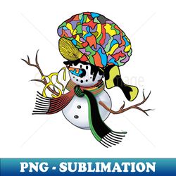 Snowman waiting holidays - Sublimation-Ready PNG File - Spice Up Your Sublimation Projects