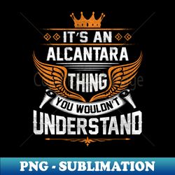 Alcantara - Signature Sublimation PNG File - Perfect for Sublimation Art