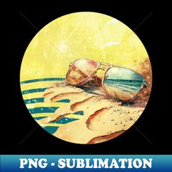 Sunglasses Beach Summer - Exclusive PNG Sublimation Download - Instantly Transform Your Sublimation Projects