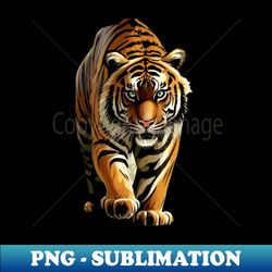 Fear da tiger - unleash the power of this fearless animal - High-Resolution PNG Sublimation File - Vibrant and Eye-Catching Typography