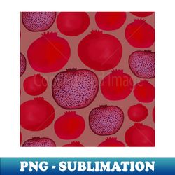Fresh Pomegranates - Instant Sublimation Digital Download - Stunning Sublimation Graphics