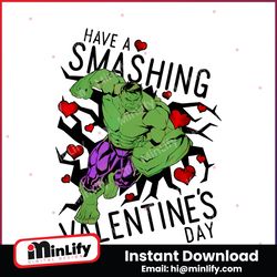 marvel hulk have a smashing valentines day png