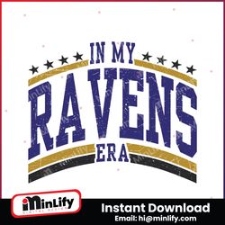 In My Ravens Era NFL Team SVG