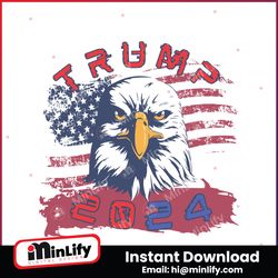 president trump 2024 election eagle svg