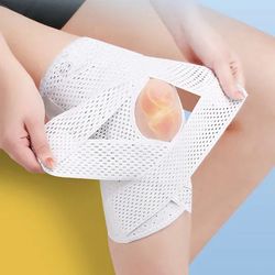 adjustable knee brace, sports knee pads for men & women, fitness knee protector, pressurized elastic knee pads