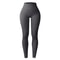 Womens Knitted Leggings With Elastic Waist Seamless Slim Thread Tights Ribbed Training Leggings 3