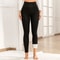 Women Soft Thick Velvet Leggings High Waist Stretch Leggings Super Pants For Winter Warmth 4