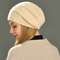 Cashmere Beanie Hat For Women Slouchy Wool Knit Beanie Casual Crimping Beanie For Winter 0