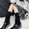 Cozy Winter Leg Warmers Soft Knitted Thick Footed Leg Warmers For Women Thickened Stockings Women S 4