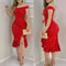 Women Fashion Sexy Summer Off Shoulder Elegant Dress Ruched Party Dress for Women 5
