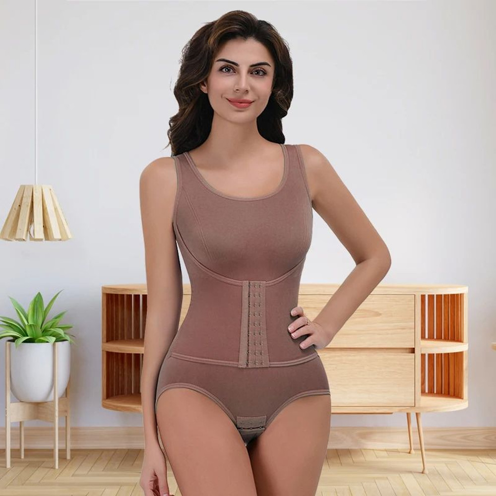 Women Tummy Control Bodysuit Shapewear 8