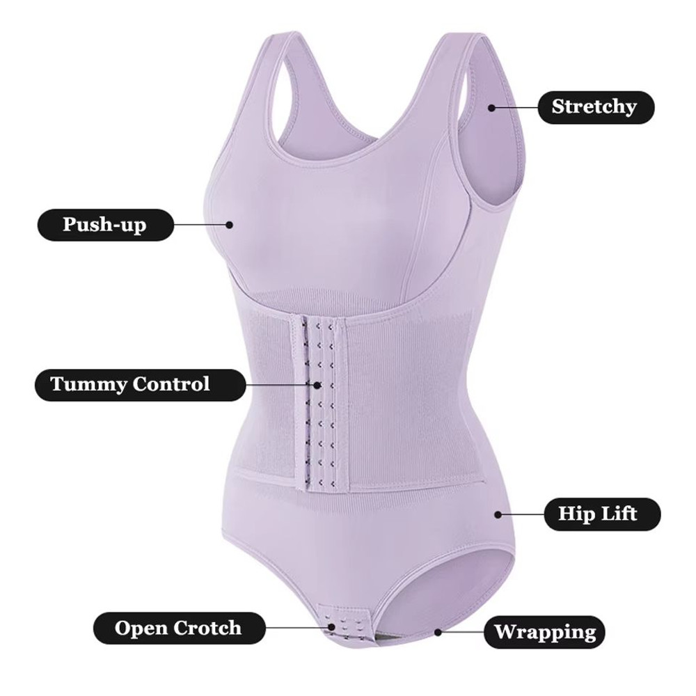 Women Tummy Control Bodysuit Shapewear 2