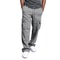 Breathable Cotton Sweatpants For Men Elastic Waist Baggy Pants With Drawstring Multiple Pockets 6