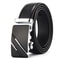 Luxury Belt For Men HighQuality PU Leather Glossy Belt With Lychee Pattern Unisex Dress Casual Wea 3