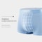 Mens Ice Silk Boxer Shorts Breathable Cool Underwear with Convex Design for AllDay Comfort