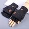 Thickened Fingerless Gloves Warm Touchscreen Gloves for Students, Men & Women