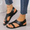 Women Sandals With Arch Support Comfortable Soft Open Toe Casual Flat Sandals For Various Occasions 1